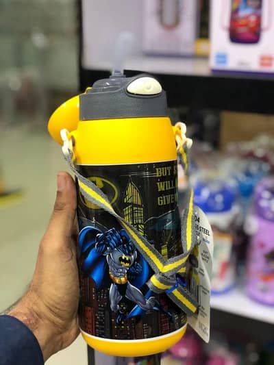 Max Cool Batman Water Bottle 720ml Hot Cool