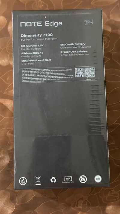 Note edge sale