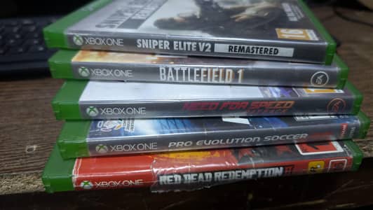 Xbox one Game cd's Read dead redemption 2