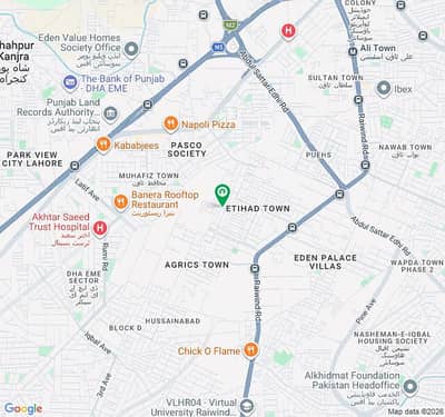 7.33 marla commercial plot for sale in eithad town