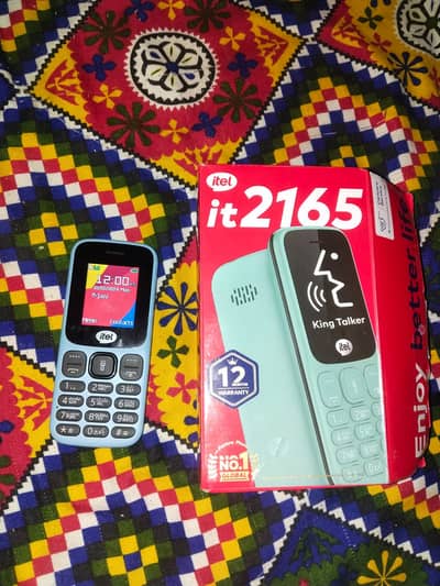 Itel it2165 - PTA Approved - 10/10 Condition -Complete Box 03332363956