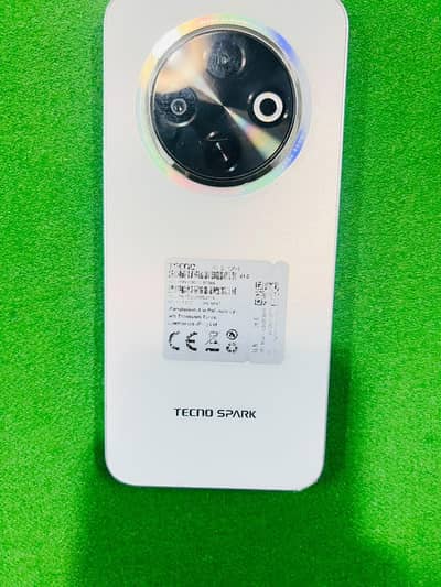 TECNO Spark 30 C with box 10 by 10 little scratch