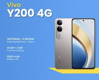 Vivo Y200 8+8GB RAM / 256GB ROM – For Sale