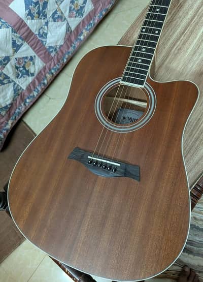 New Professional acoustic guitar premium mahogany wood high quality