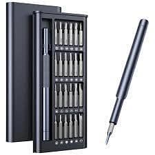 Precision Screwdriver Set with Case 24 in 1 Magnetic Mini Screwdriver Kit for Phones Computers Watches Glasses Game Consoles Cameras