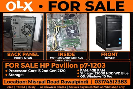 core i3 2nd generation pc condition like New