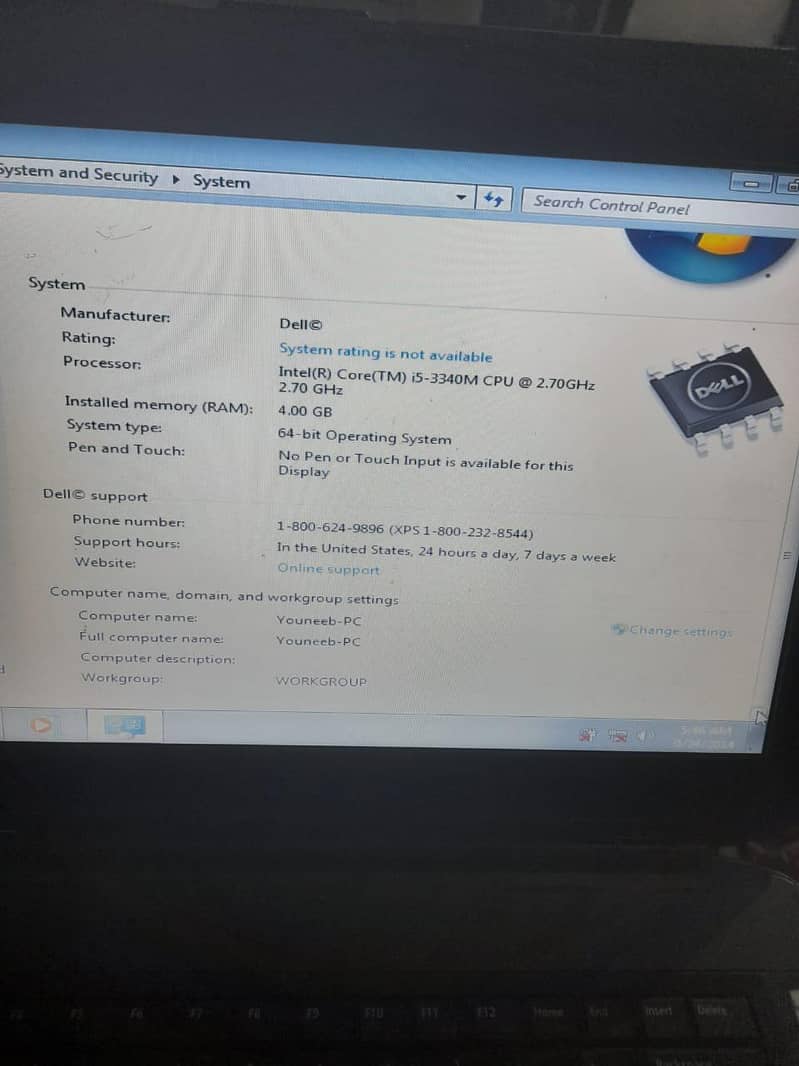 Dell Laptop 5