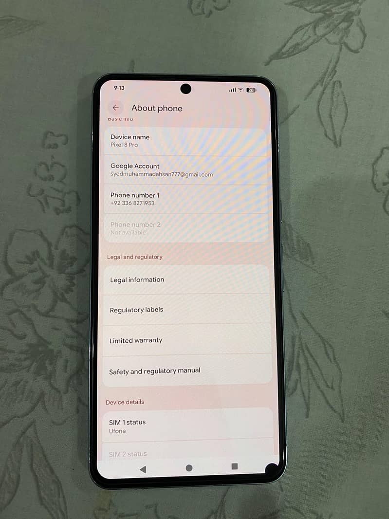 Google Pixel 8 Pro 8