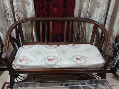 5 sofa seater great wooden quality made up of real wood
