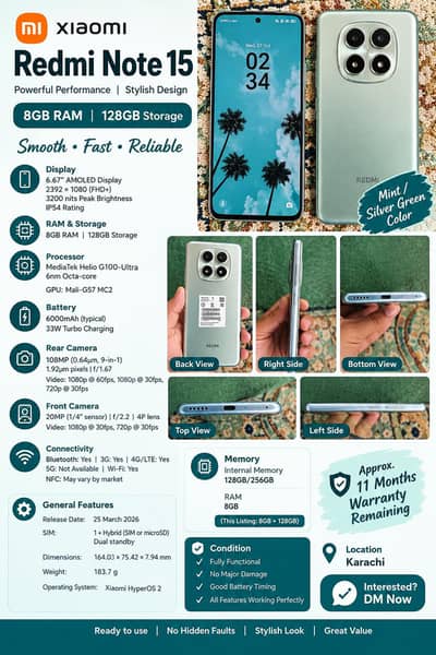 Xiaomi Redmi Note 15