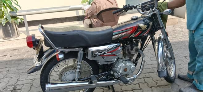 CG 125 slef start silver edition