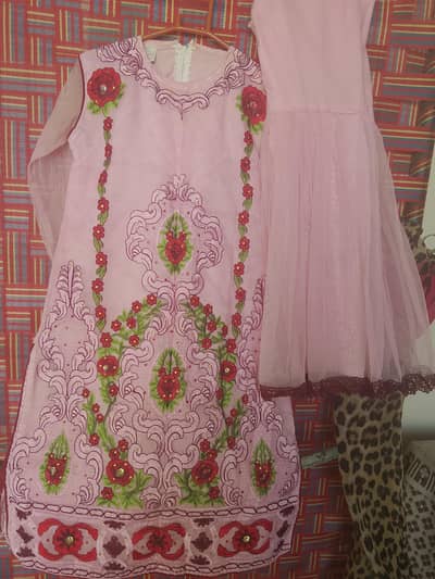 grara with shirt beautiful embroidered
