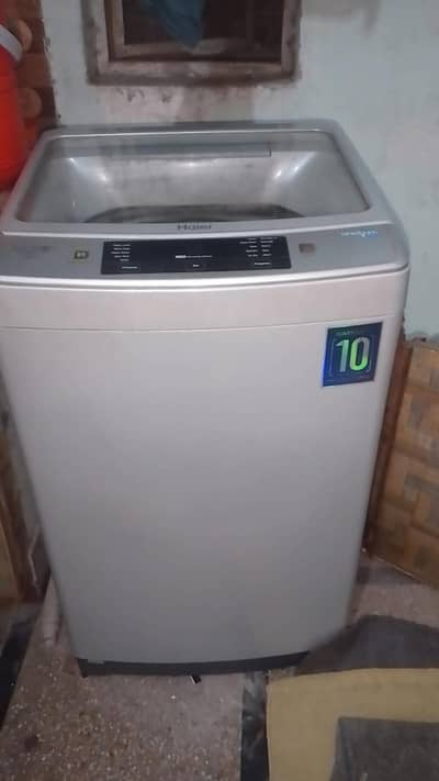 Haier washing machine 9 kg