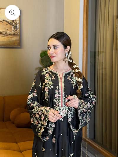 Embroidered Silk 2 PC