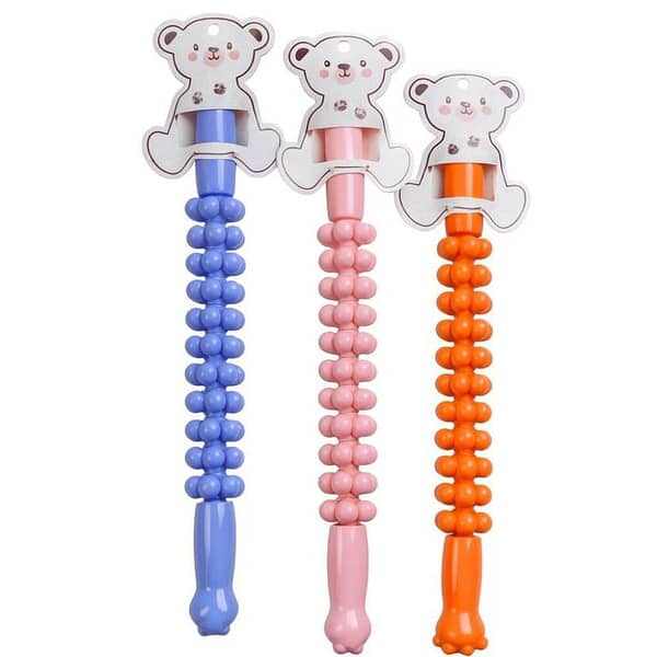 Bear Shape Full Body Muscle Relaxation Roller Stick