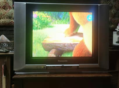panasonic old tv  good sound  with remote