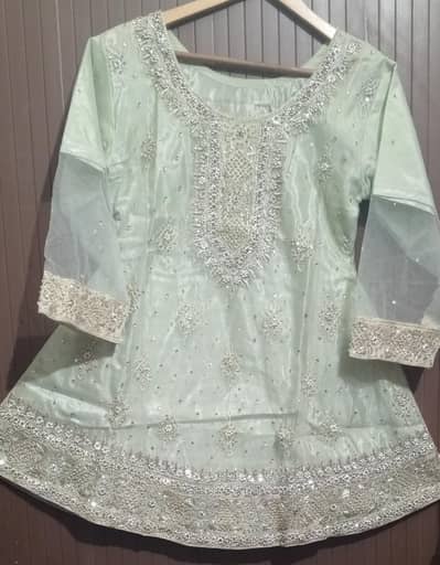 frok with sharara with dupta
