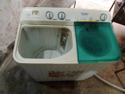 Haier washing machine dryer spiner