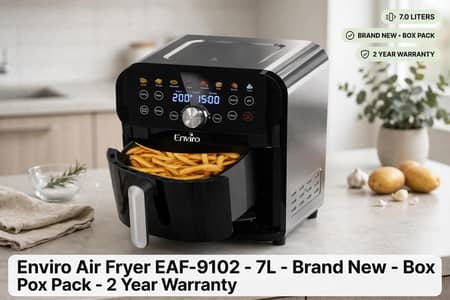 Enviro Air Fryeeer Brand New  2 week use