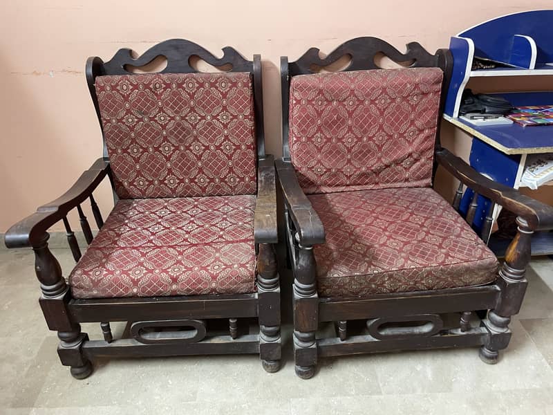 Sofa 3 set 1-1 single set 1