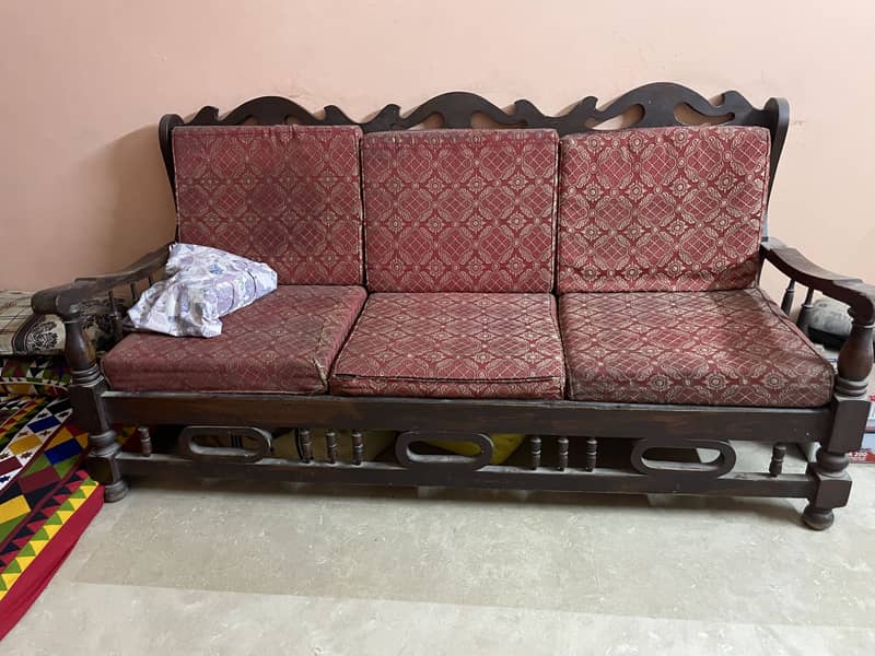 Sofa 3 set 1-1 single set 2