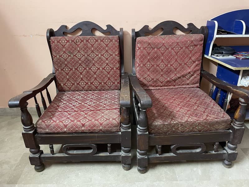 Sofa 3 set 1-1 single set 3