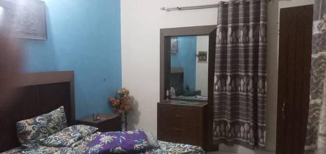 Portion For Rent Gulshan Iqbal block 2 2nd Floor 2 Bed DD Rent Demand 60000 180 square yards *Code(16929)*