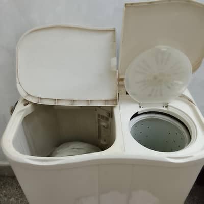 washing and dryer used condestion