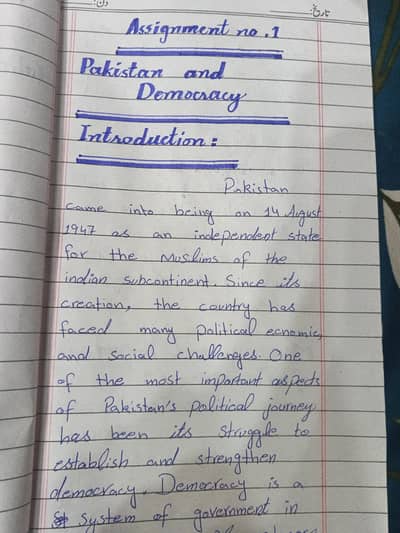 Pakistan and Democracy