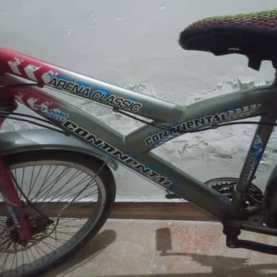 GEAR WALI CYCLE with stickers and seat cover . plzz check description.