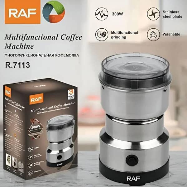 RAF Electric Coffee and Masala Grinder 300W