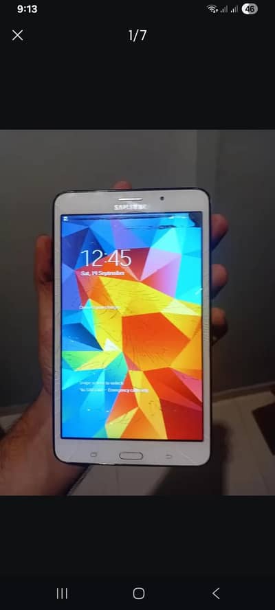 Samsung  tab 4 glass break lakin chalta oky hn all working  ma hn  cal