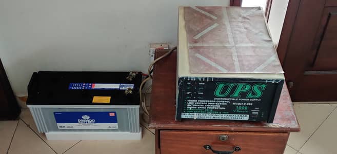 Heavy Duty Desi UPS 1000VA (Pure Copper Transformer) – 100% Working