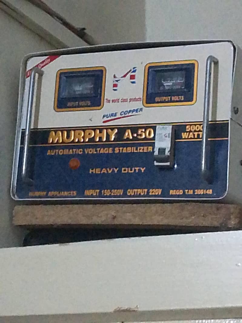 stabilizer Murphy automatic A. 50 5000 watts 0