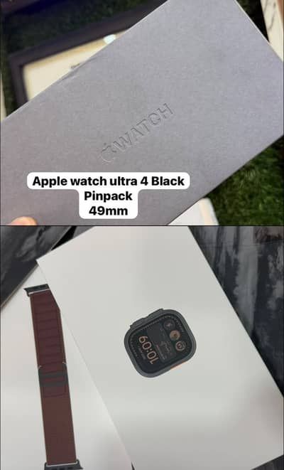 Apple Series 4 Ultra brand New Pin Pack