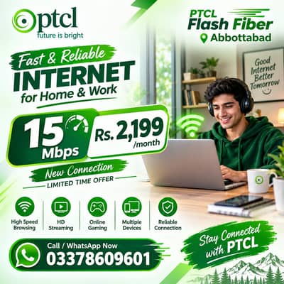 PTCL FLASH FIBER ABBOTTABAD
