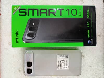 Infinix smart 10 plus with box and charger urgent sale