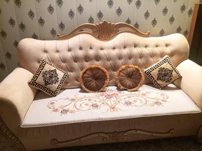 Luxury Royal Sofa Set – Elegant Design | Good Condition