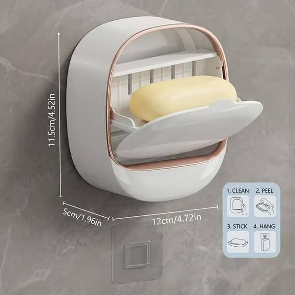 Self Adhesive Wall Mounted Luxury Soap Dish Holder