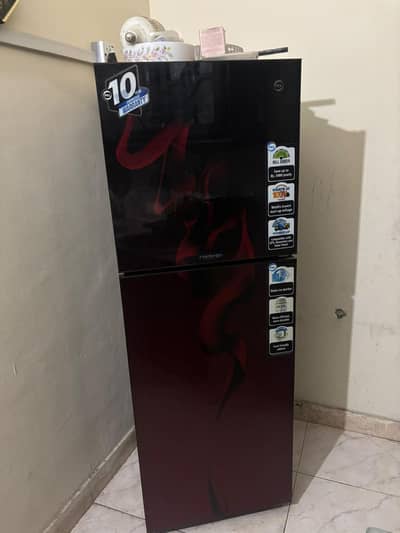 PEL Inverter On Double Door Refrigerator – Black & Maroon – Original