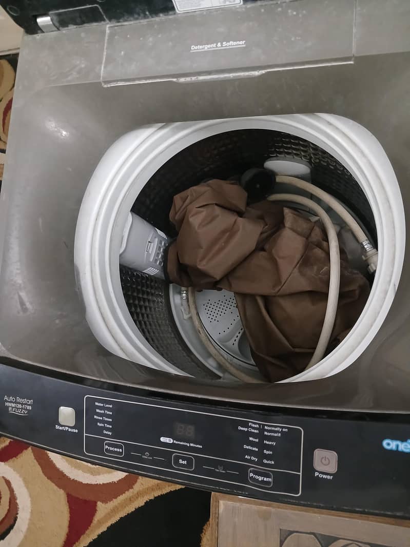 haier full automatic washing machine 1