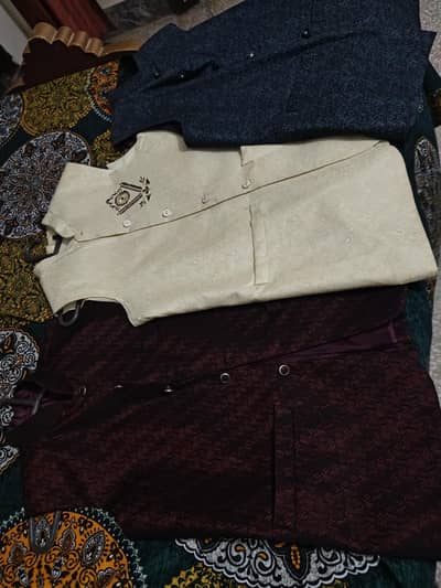 set of 3 ( 10/10 waistcoat for mens)