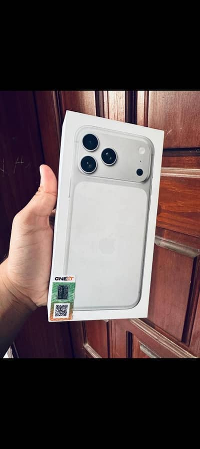 I phone 17 pro max 256 Gb