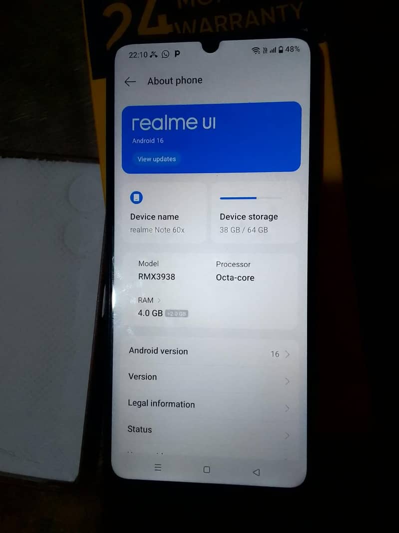 Realme Note 60x 6