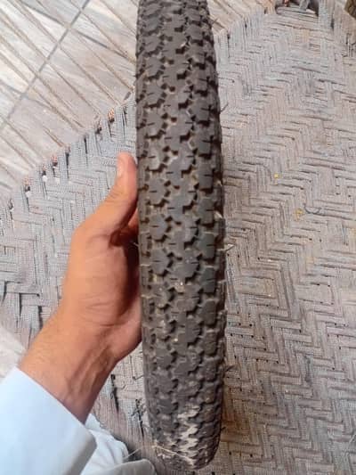 CD70 Tire+Tube 6Ply  Used like new ,no puncher