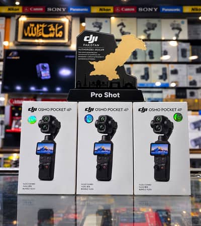 DJI Osmo Pocket 4P Vlog Combo One Year Official DJI Pakistan Warranty
