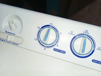 Haier washing machine twin tub model number HWM 100 AS