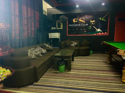 snooker club for sale in bahira town lahore demand 35 lac