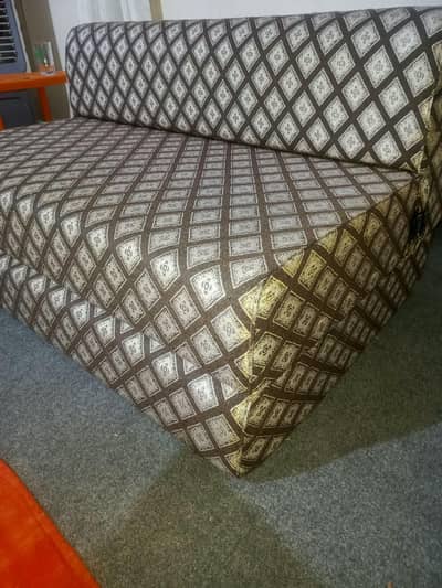 sofa cum bed for sale not very used and also in good condition
