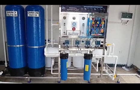 1 ton RO mineral water Plant